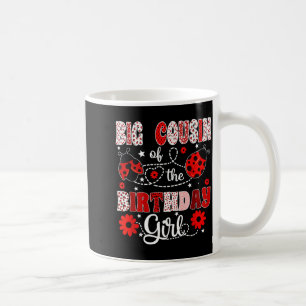 Caneca De Café Primo Grande Da Menina Do Aniversário - Ladybug Fa