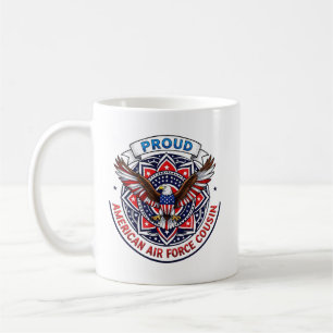 Caneca De Café Primo Orgulhoso da Força Aérea Americana