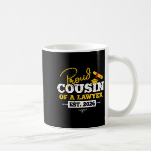 Caneca De Café Primo Orgulhoso de um Advogado Est 2026 Graduado e