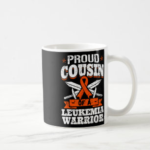 Caneca De Café Primo Orgulhoso De Um Guerreiro De Leucemia Cuz Co
