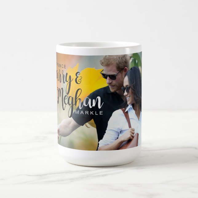 Caneca De Café Prince Harry & Meghan Markle (Centro)