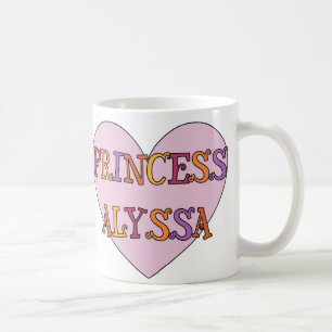 Caneca De Café Princesa Alyssa