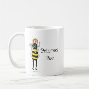 Caneca De Café Princesa bonito Abelha dos desenhos animados