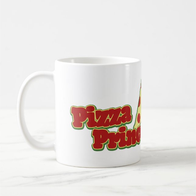 Caneca De Café Princesa da Pizza (Esquerda)