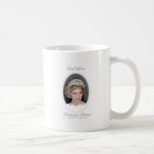 Caneca De Café Princesa deus abençoe Diana - Lembrança