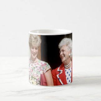 Caneca De Café Princesa Diana-Barbara Bush