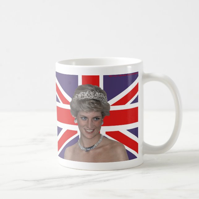 Caneca De Café Princesa Diana Coleção de HRH (Direita)