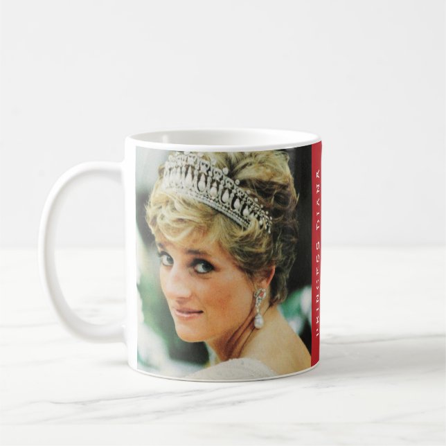 Caneca De Café Princesa Diana de Wales (Esquerda)