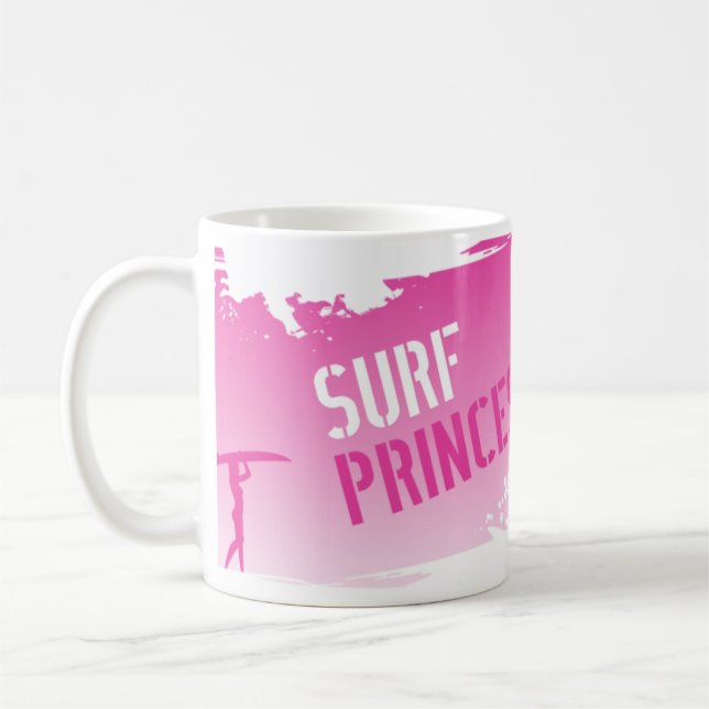Caneca De Café Princesa do surf (Esquerda)