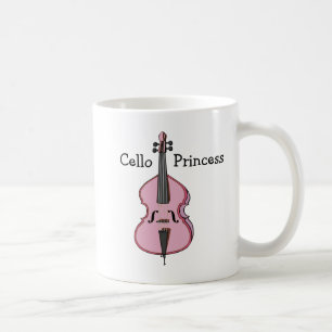 Caneca De Café Princesa do violoncelo