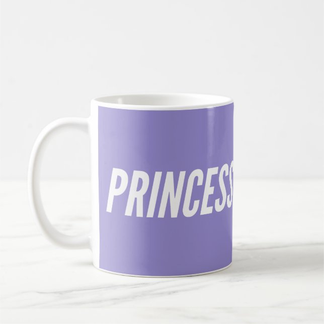Caneca De Café Princesa lavanda (Esquerda)