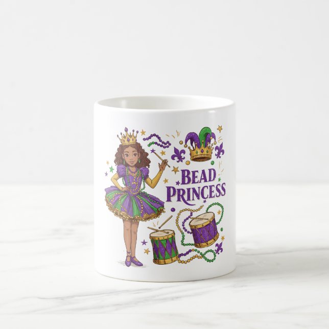 Caneca De Café Princesa Miçanga - Mardi Gras (Centro)