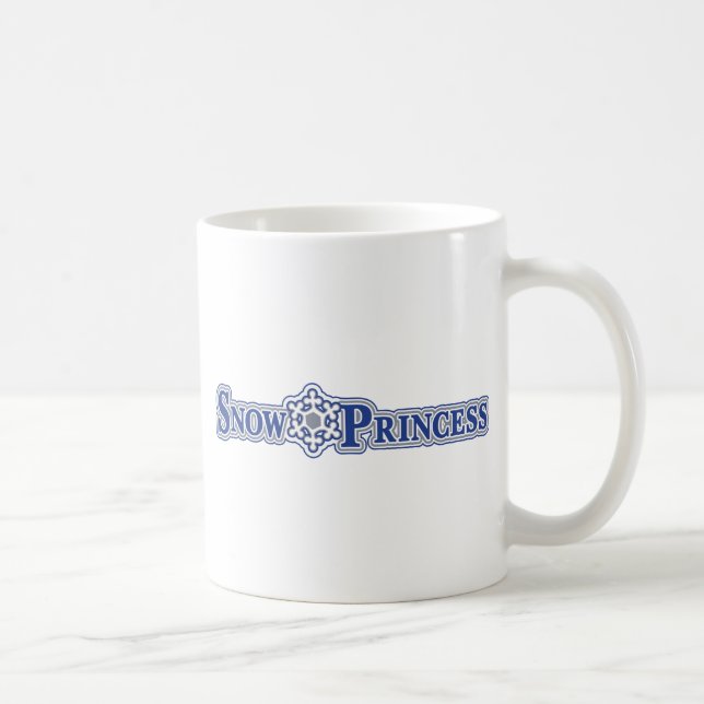 Caneca De Café Princesa-Neve-Leve (Direita)