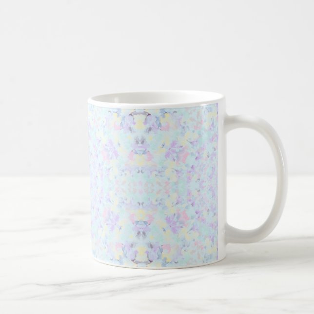 Caneca De Café Princesa Pastel Mandala (Direita)