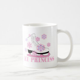 Caneca De Café Princesa Patinagem do gelo