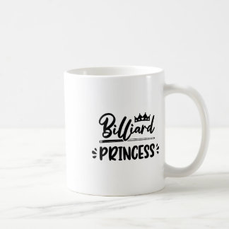 Caneca De Café Princesa Piscina Gráfica Billard Snooker Billard C