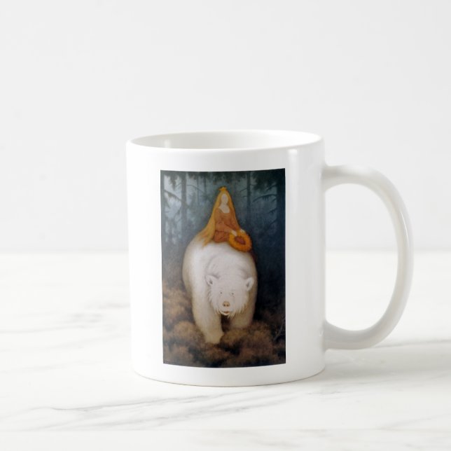 Caneca De Café Princesa Rei Urso Polar (Direita)