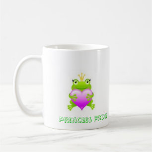 Caneca De Café Princesa Sapo