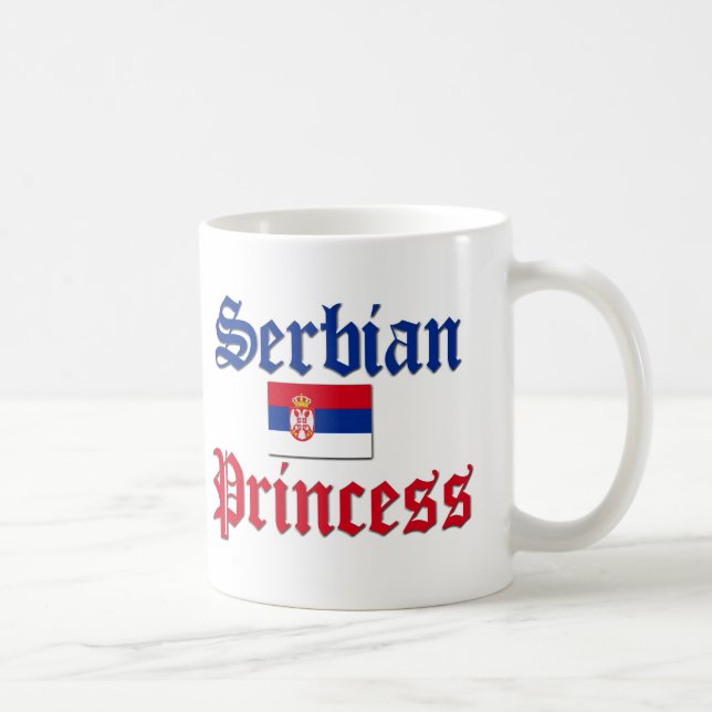 Caneca De Café Princesa sérvio (Direita)