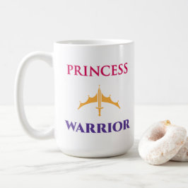 Caneca De Café Princesa Warrior Mug