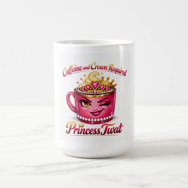 Caneca De Café PrincesaPiranha (Centro)