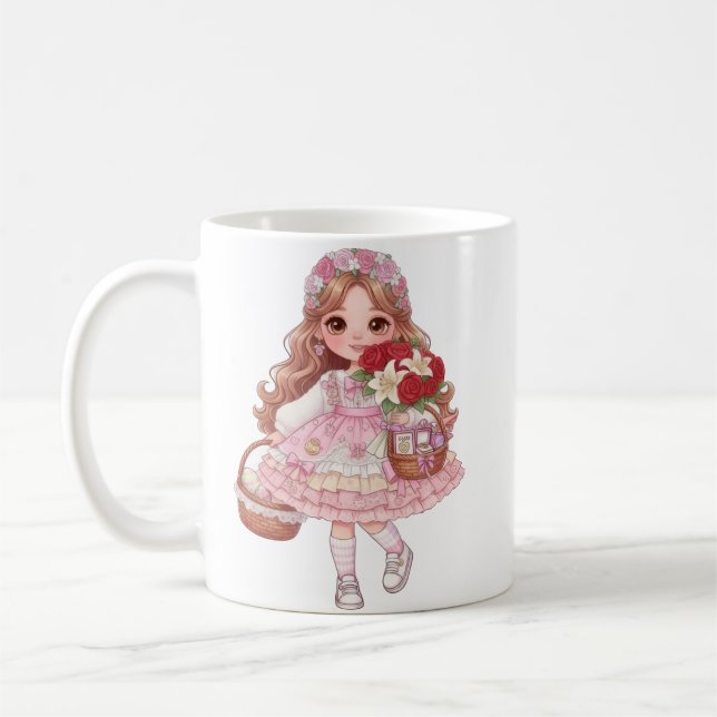 Caneca De Café princess of hearts (Esquerda)