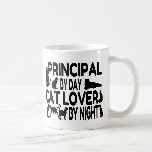 Caneca De Café Principal Cat Lover (Direita)
