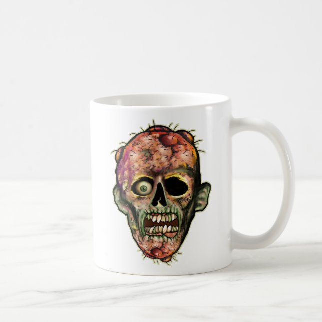 Caneca de café principal do zombi (Direita)