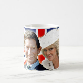 Caneca De Café Príncipe Carlos & HRH Duquesa Cornwall