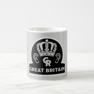Caneca De Café Príncipe Charles British Royal Crown