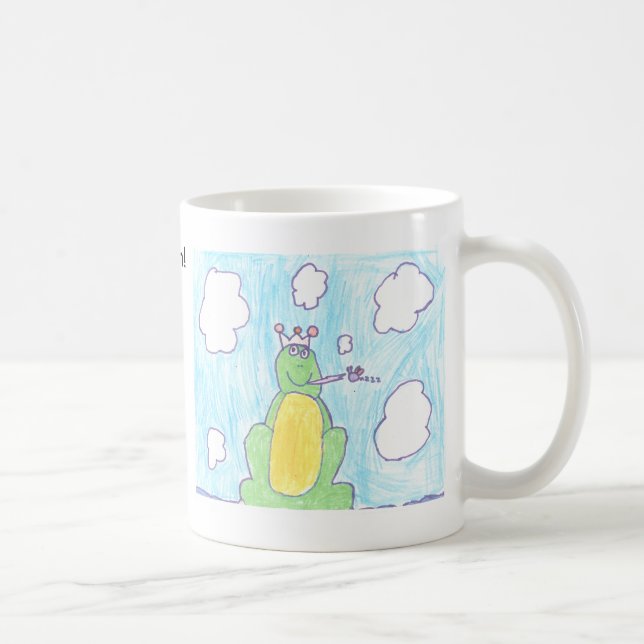 Caneca De Café Príncipe Comedor de rãs (Direita)