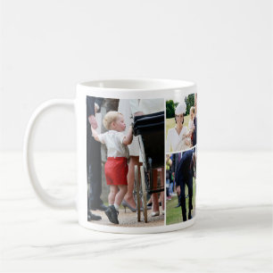 Caneca De Café Príncipe George - princesa Charlotte - William