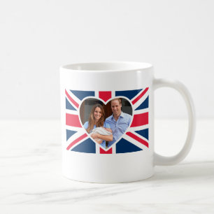 Caneca De Café Príncipe George - William & Kate