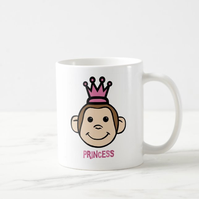 Caneca De Café Príncipes do macaco (Direita)
