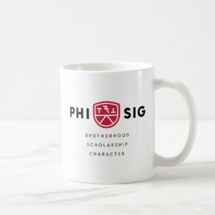 Caneca De Café Princípios da Phi Sigma Kappa