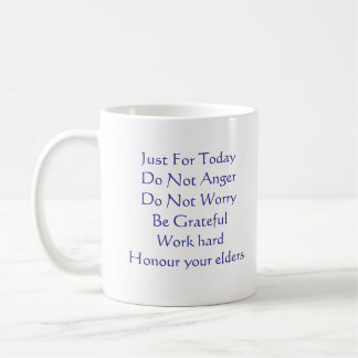 Caneca De Café Princípios de Reiki