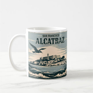 Caneca De Café Prisão da Ilha de Alcatraz Viagem a San Francisco