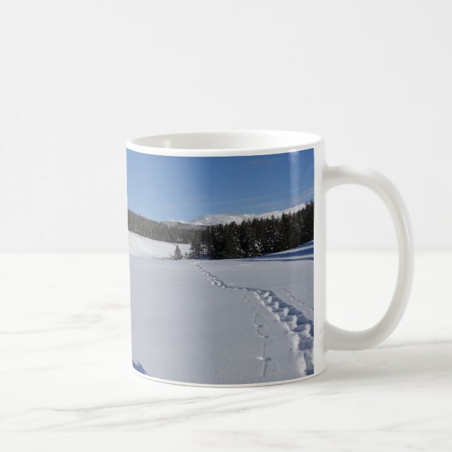 Caneca De Café Prisão de neve no Parque Nacional de Yellowstone (Direita)