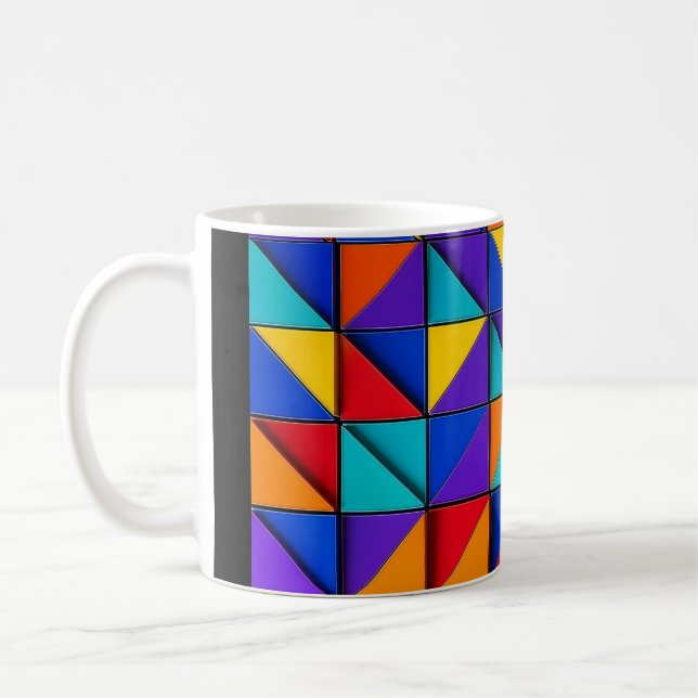 Caneca De Café Prism Tile (Esquerda)