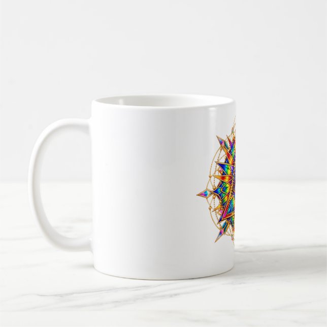 Caneca de Café Prismatic Dawn Eye (Esquerda)