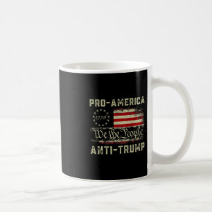 Caneca De Café Pró-américa Anti-trump Nós O Povo Anti Trump