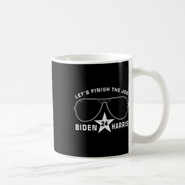 Caneca De Café Pro Biden Harris Presidente Democracy Campaign Vin (Direita)