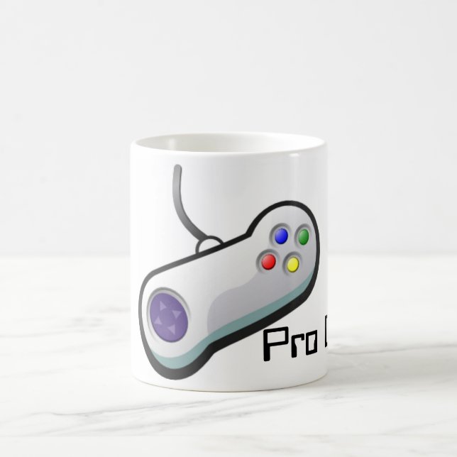 Caneca De Café Pro Gamer, controlador do jogo de vídeo (Centro)