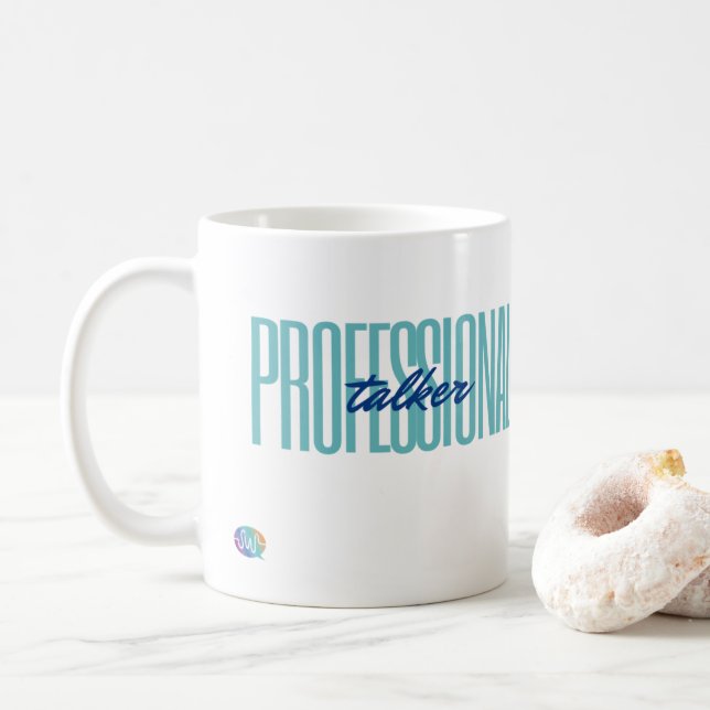 Caneca De Café Pro Talker Coffee Mug (Com Donut)