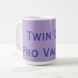 Caneca De Café Pro Vaccine Twin Pai
