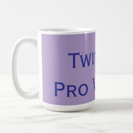 Caneca De Café Pro Vaccine Twin Pai