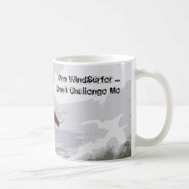 Caneca De Café Pro WindSurfer (Direita)