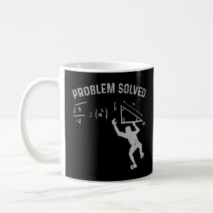 Caneca De Café Problema De Boulderer Resolvido Subindo