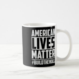Caneca De Café Problema de vida #buildthewall Trump Usa 2020 Desi