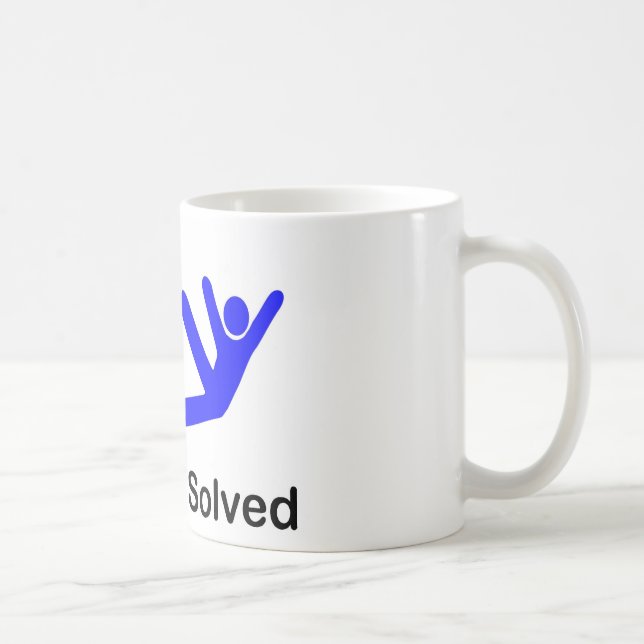 Caneca De Café Problema resolvido (Direita)